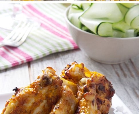 alitas de pollo con salsa gaucha Ybarra