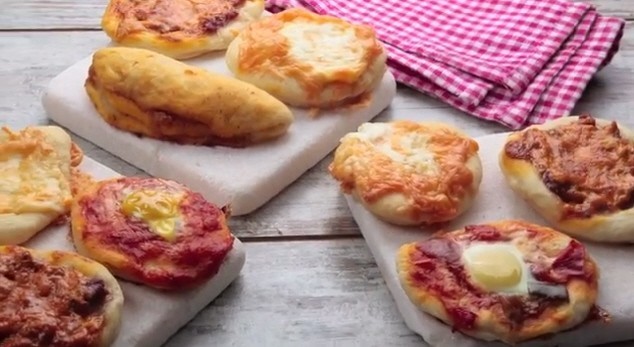 Minipizzas con Salsa Gaucha Ybarra
