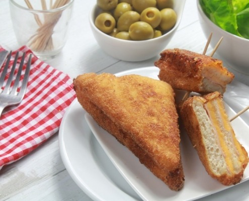 recetas ybarra de sándwich empanado
