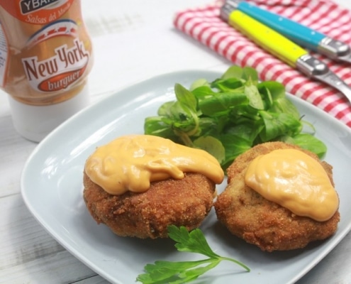 Filetes rusos con Salsa New York