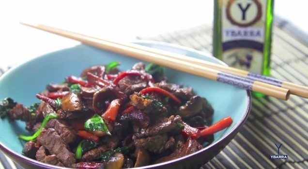 Wok de Ternera