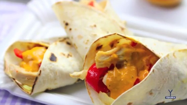 Fajitas de Pollo y Salsa Gaucha Ybarra