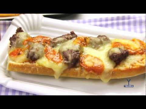 Pizza-Burger con Salsa Gaucha Ybarra