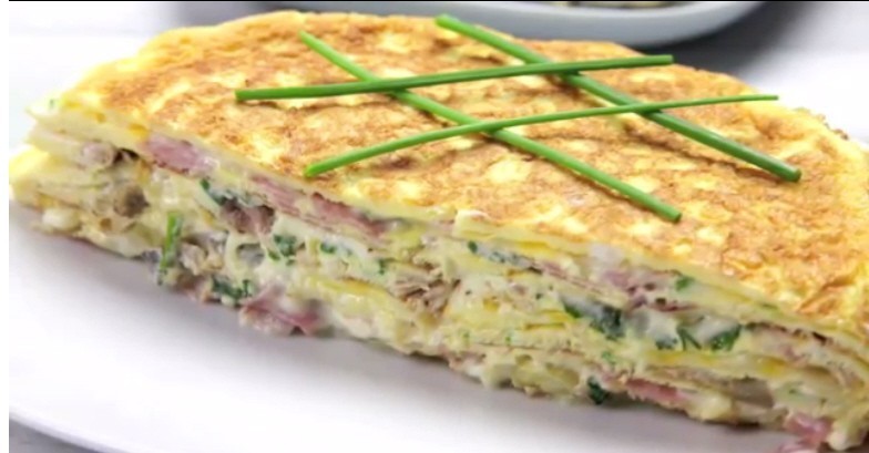 Pastel de Tortillas y Mayonesa Ybarra