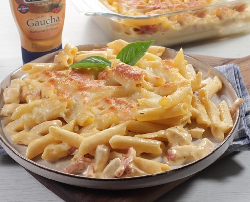 Macarrones con Queso a la Salsa Gaucha Ybarra