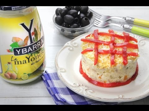 Ensaladilla Rusa con Mayonesa Ybarra