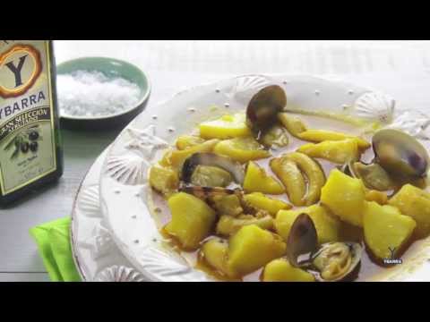 Guiso Marinero de Patatas con Chocos y Aceite de Oliva Virgen Extra Ybarra