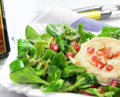 ensalada granadas y vinagre Ybarra