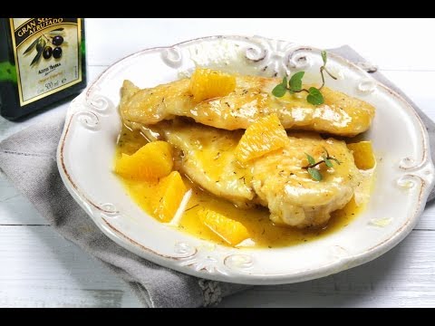 Pechuga de Pollo en Salsa de Naranja