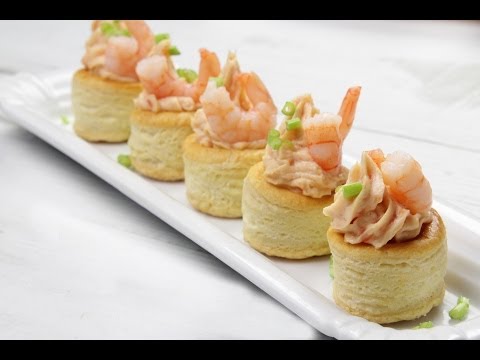 Volovanes de Salmón y Mayonesa Ybarra
