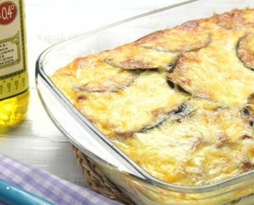 receta Ybarra de pastel de berenjena aceite suave ybarra