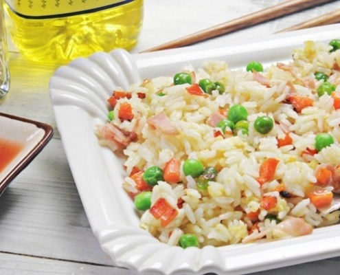 arroz frito tres delicias ybarra
