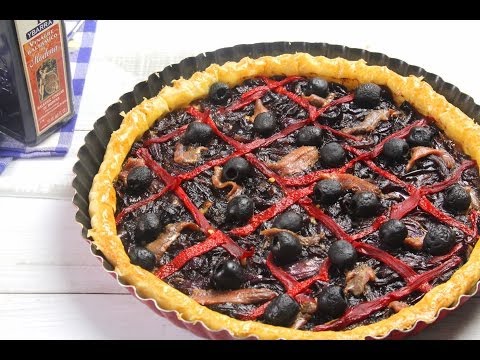 Hojaldre con Cebollas al Vinagre Balsámico Ybarra