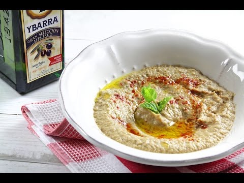 Crema fría de berenjenas