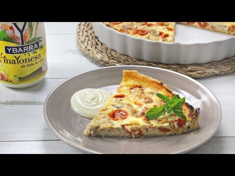 Quiche de Tomatito Cherry y Atún