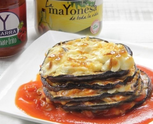 timbal de berenjenas tomate ybarra