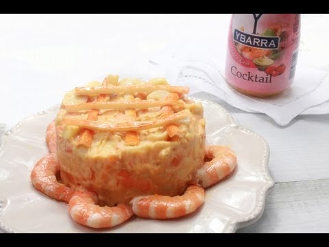 Ensaladilla Rosa con Salsa Cocktail