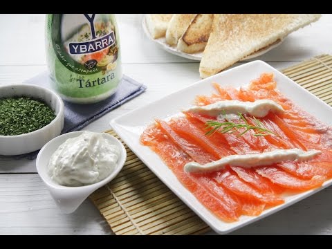 Salmón marinado Ybarra