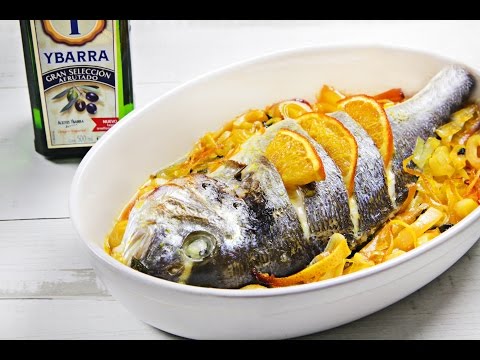 Dorada a la naranja