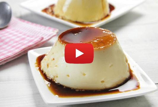Flan de leche condensada
