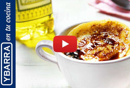 Bizcocho fácil: Mug cake de flan
