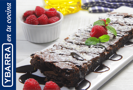 Bizcocho de chocolate sin harina