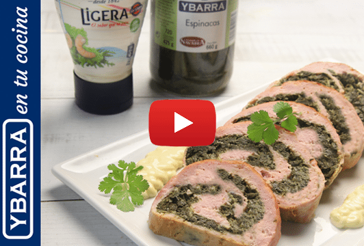 Pastel de pollo y espinacas Ybarra