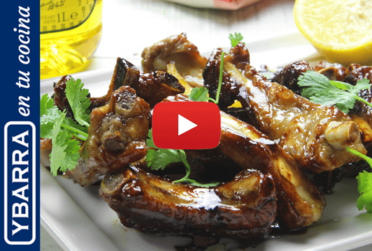 Costillas a la miel
