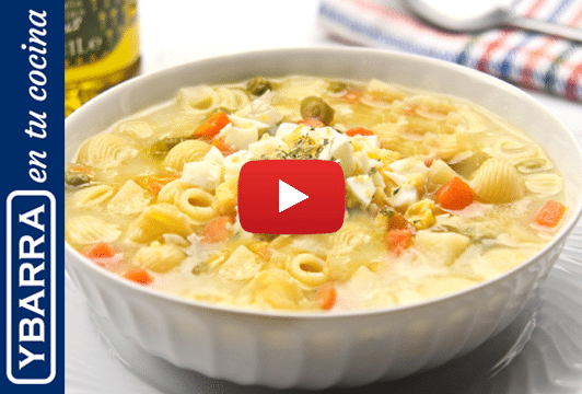 Sopa de pasta y verdura Ybarra