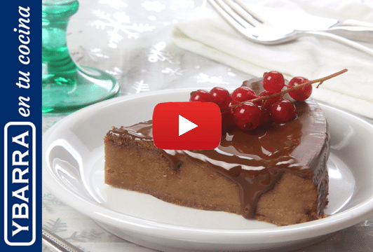Tarta de queso y chocolate