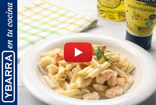 Macarrones con salsa picantona