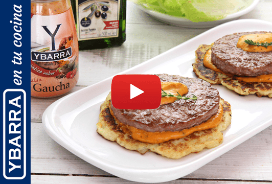 Crepa Burguer con salsa Gaucha