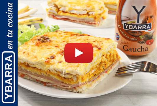 Pastel de pollo y york con Gaucha Ybarra