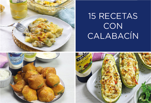 15 recetas con calabacín