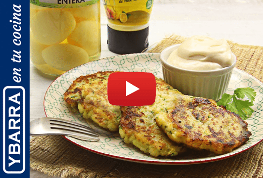 Tortitas de patata y calabacín