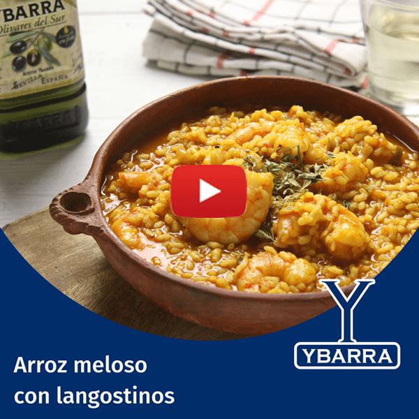 Arroz meloso con langostinos