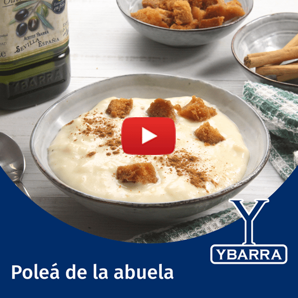 Receta fácil de poleá de la abuela