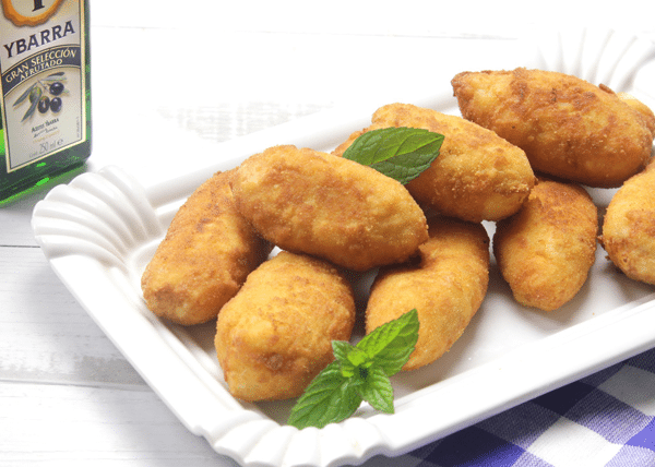 recetas ybarra de croquetas de pollo asado