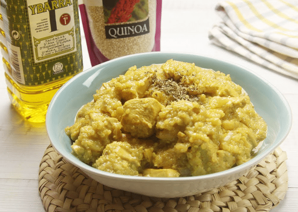 receta Ybarrra de quinoa de pollo