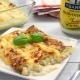 Canelones de merluza y mayonesa