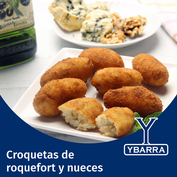 Croquetas de Roquefort y nueces