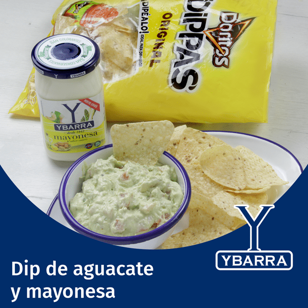 Dip de aguacate y mayonesa