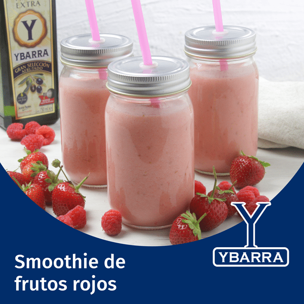 Smoothie de frutos rojos y AOVE
