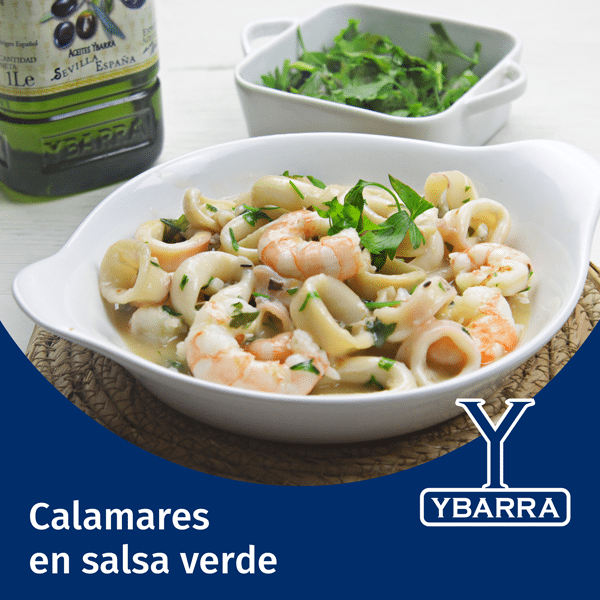 Calamares en salsa verde