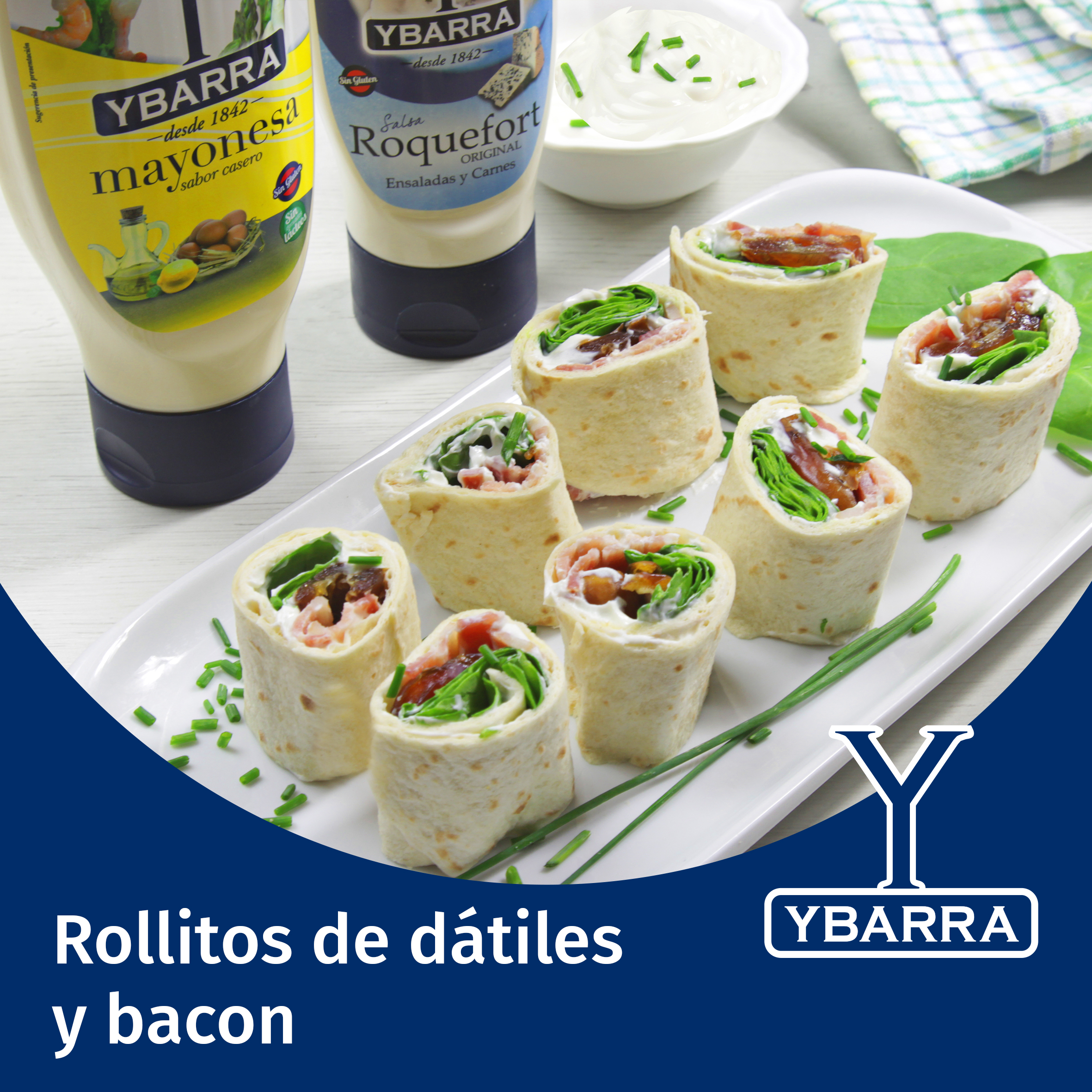 Rollitos de dátiles y bacon