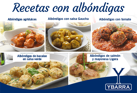 Albóndigas agridulces - Recetas con albóndigas