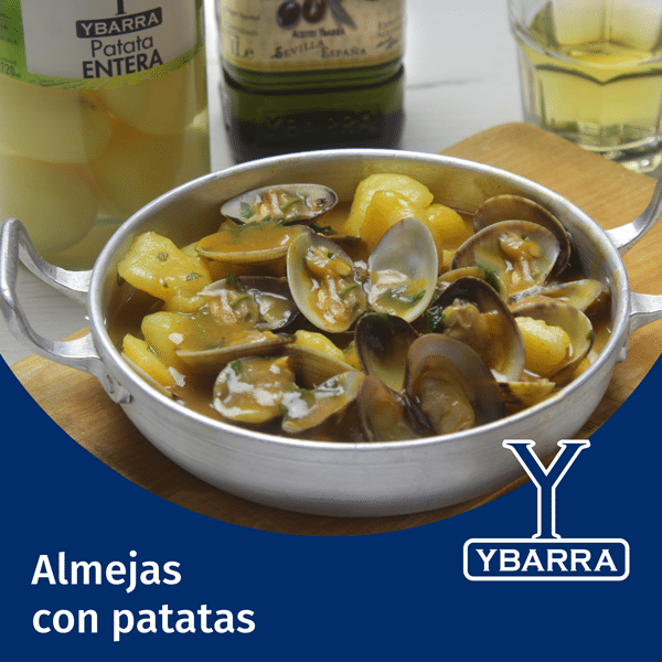Almejas con patatas