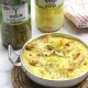 Pollo gratinado con bechamel y verduras