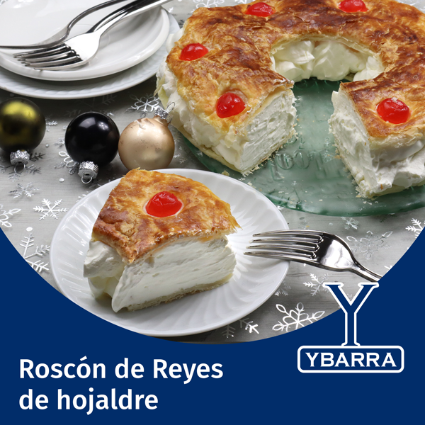 Roscón de Reyes de Hojaldre