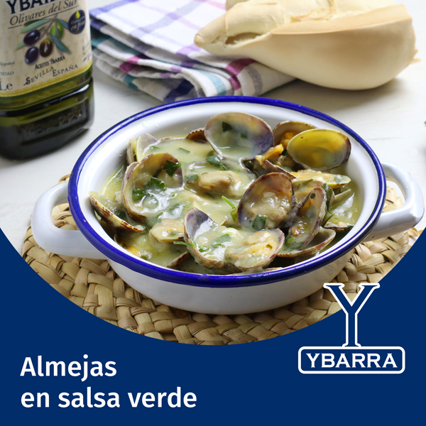 Almejas en salsa verde